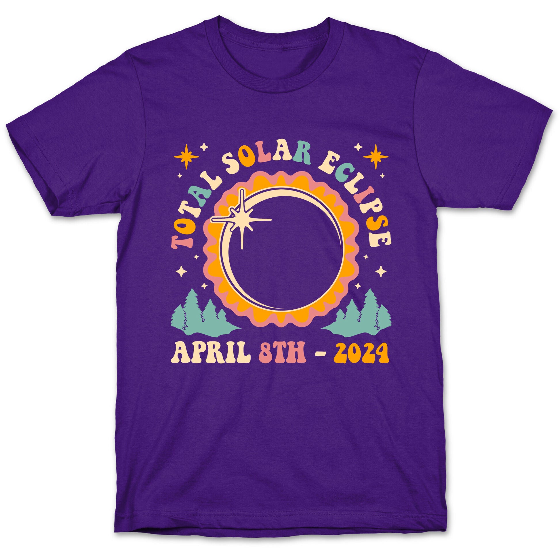 Retro Boho Total Solar Eclipse T-Shirt