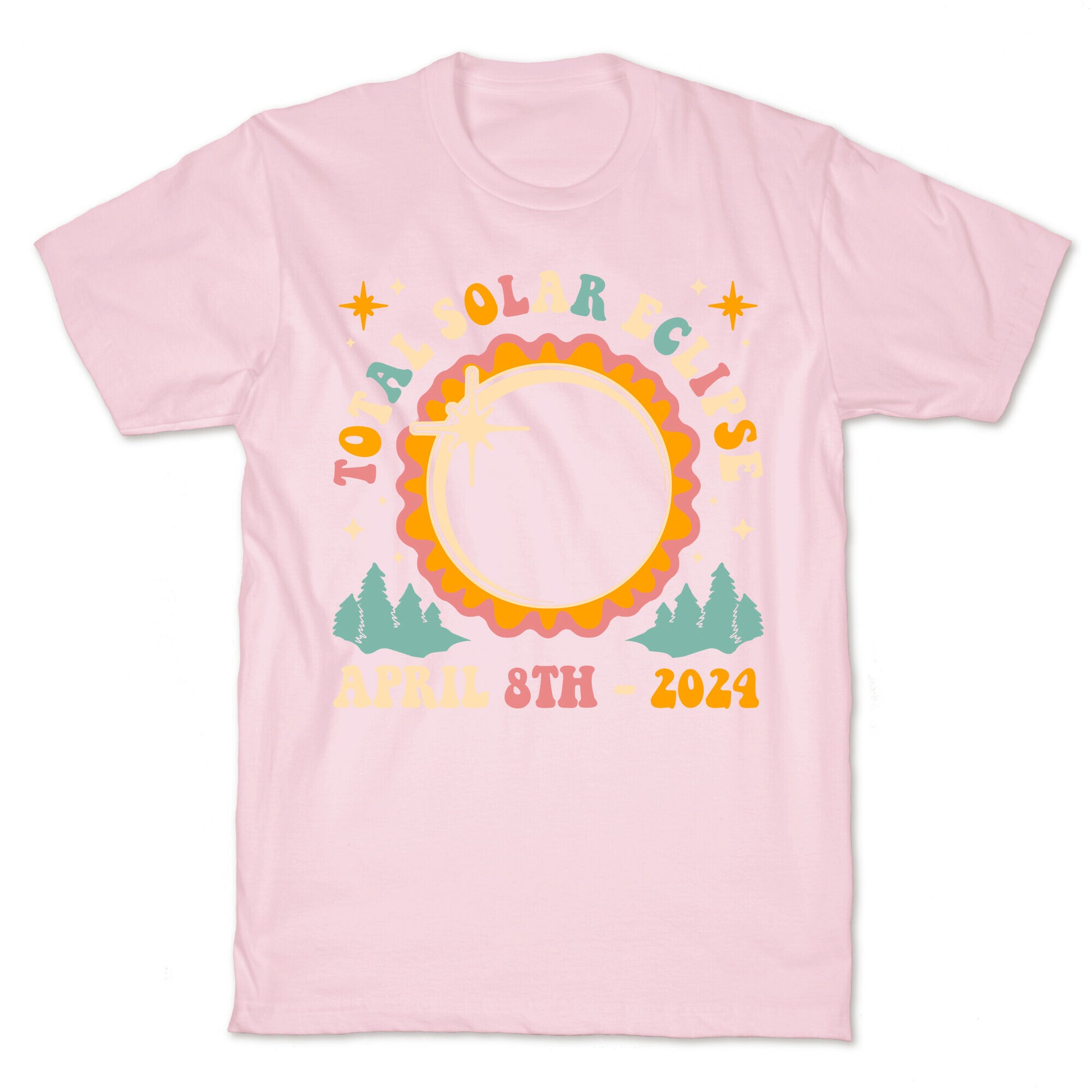 Retro Boho Total Solar Eclipse T-Shirt