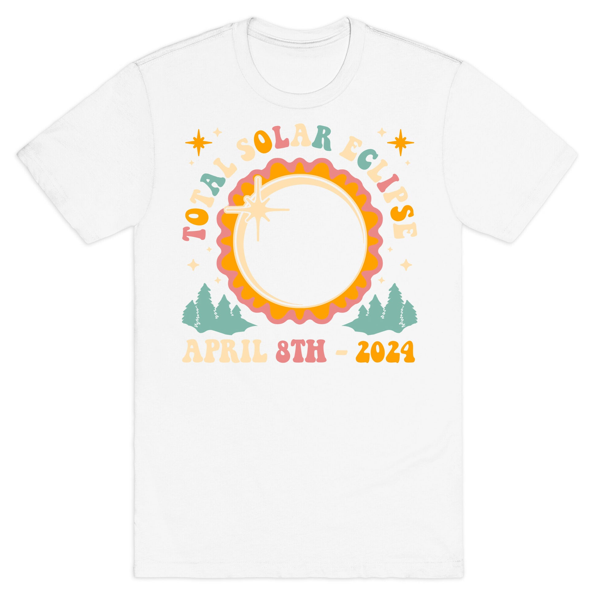 Retro Boho Total Solar Eclipse T-Shirt