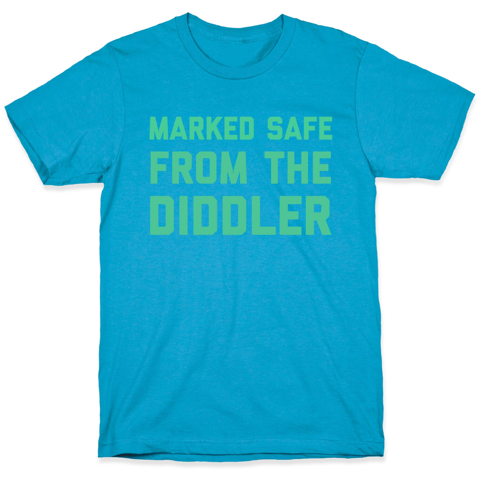 Marked Safe From The Diddler Triblend Tee