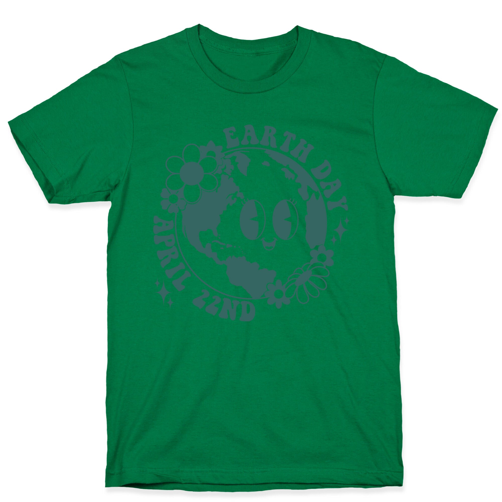 Earth Day Retro Cartoon T-Shirt