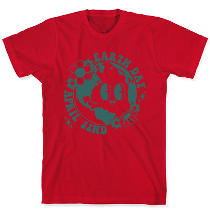 Earth Day Retro Cartoon T-Shirt