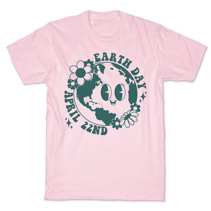 Earth Day Retro Cartoon T-Shirt