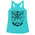Burning Blunts and Burning Sage Racerback Tank