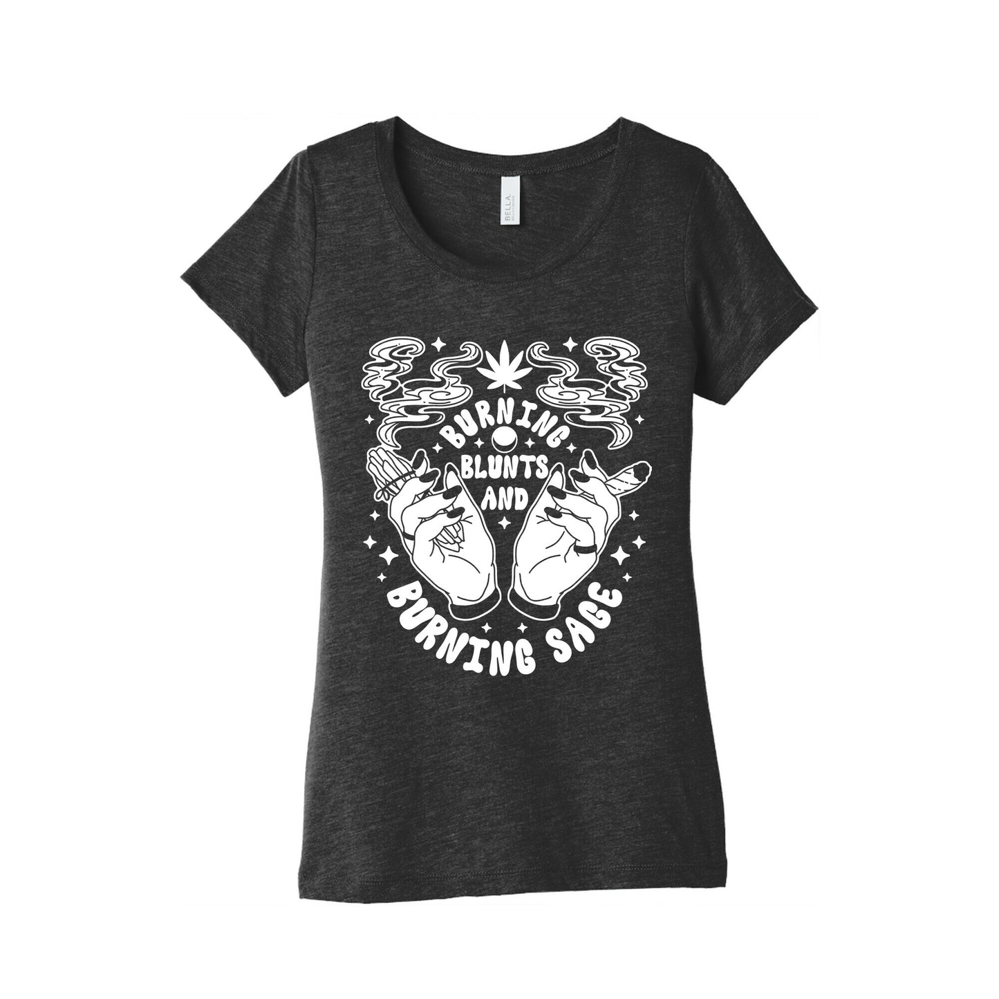 Burning Blunts and Burning Sage Women's Triblend Tee