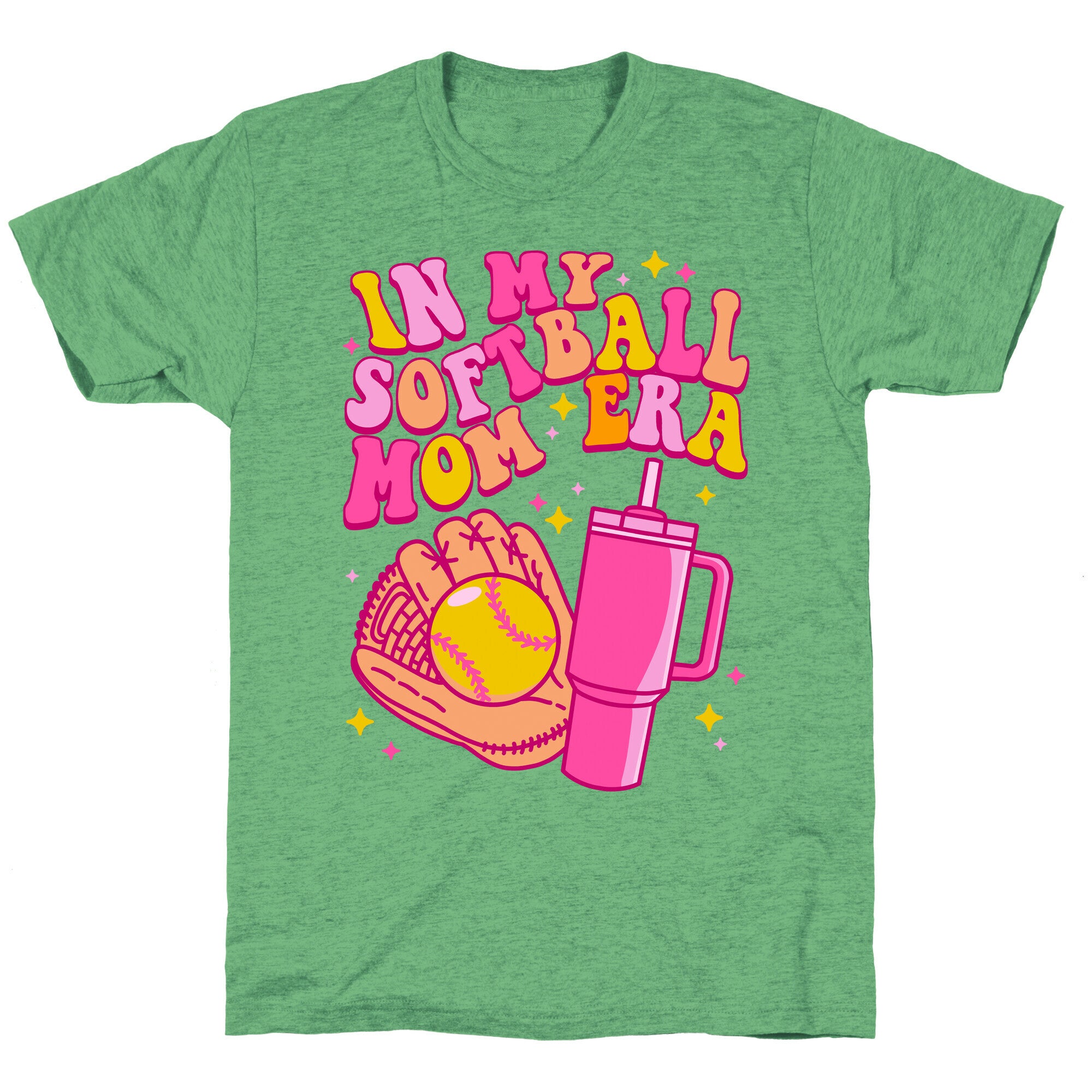 In My Softball Mom Era Triblend Tee