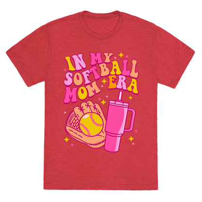 In My Softball Mom Era Triblend Tee