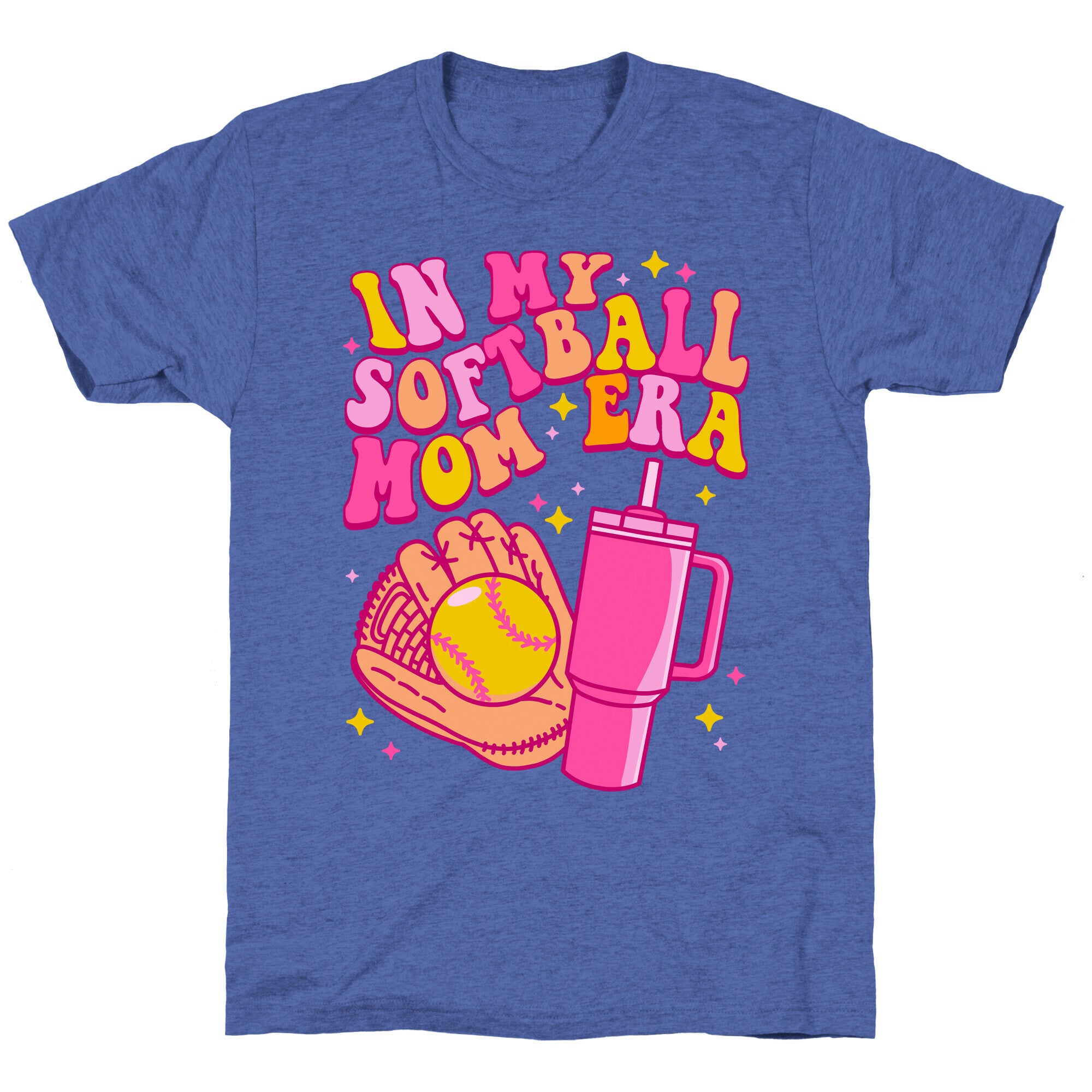 In My Softball Mom Era Triblend Tee