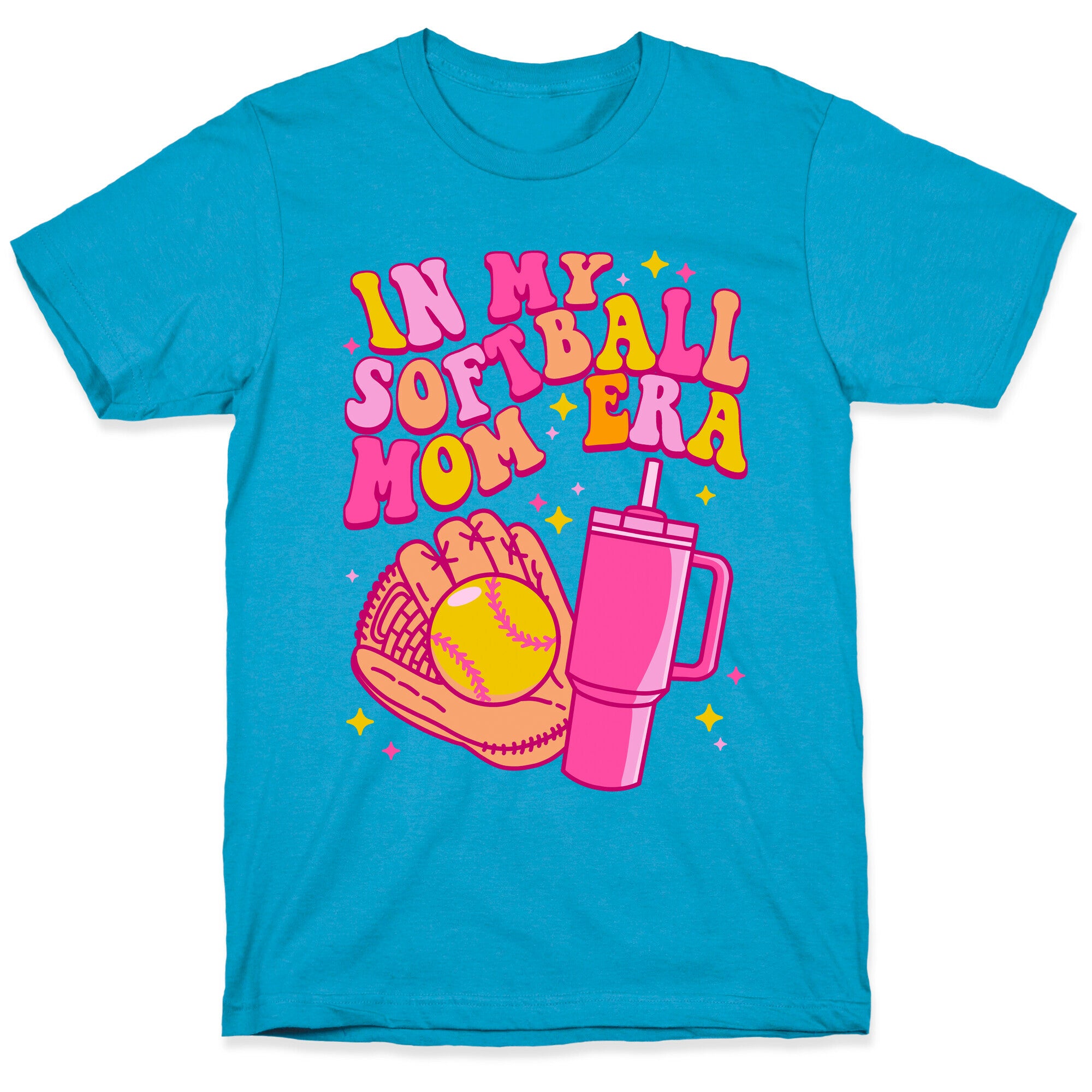 In My Softball Mom Era Triblend Tee