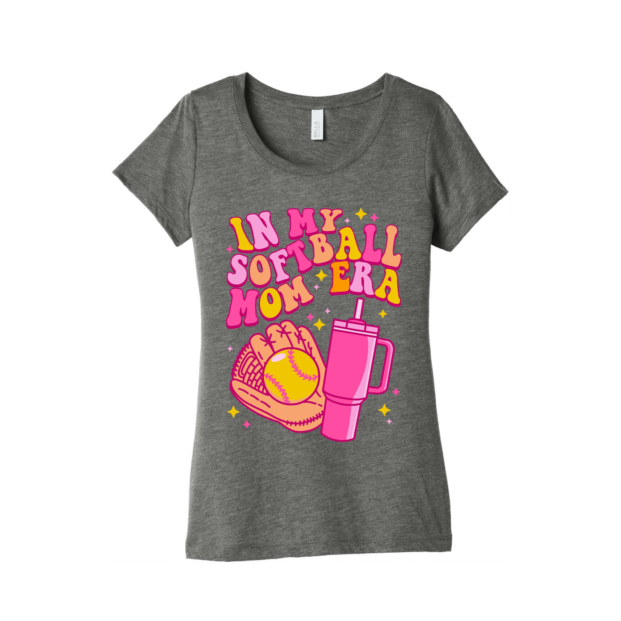 In My Softball Mom Era Women's Triblend Tee
