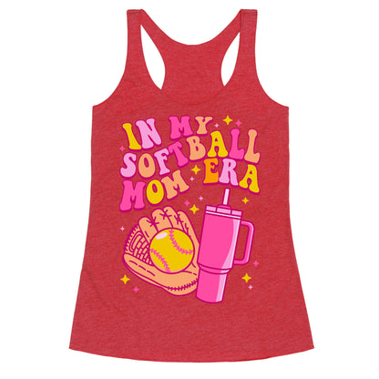 In My Softball Mom Era Racerback Tank