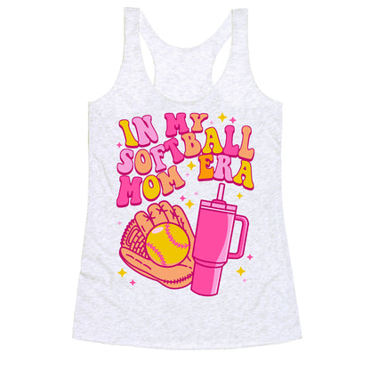 In My Softball Mom Era Racerback Tank