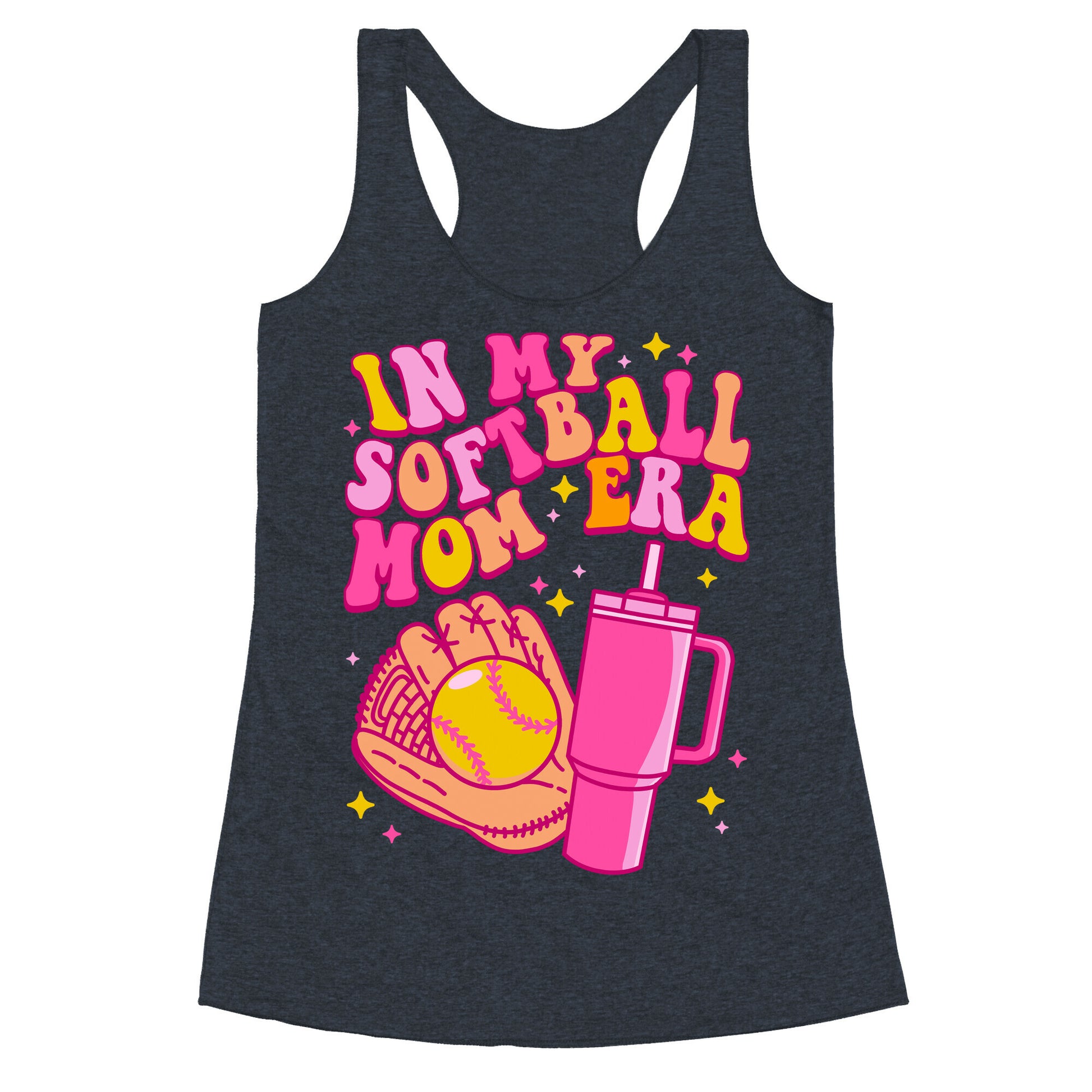 In My Softball Mom Era Racerback Tank