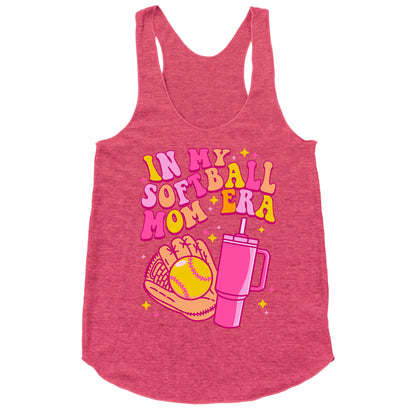 In My Softball Mom Era Racerback Tank