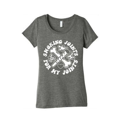 Smoking Joints For My Joints Women's Triblend Tee