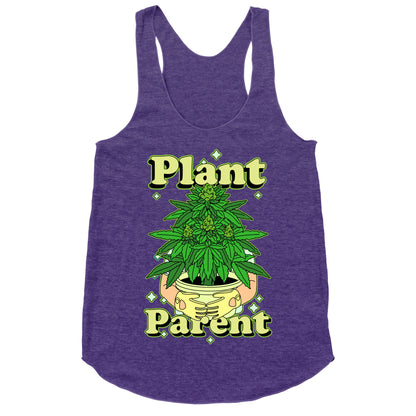 Plant Parent Marijuana Racerback Tank