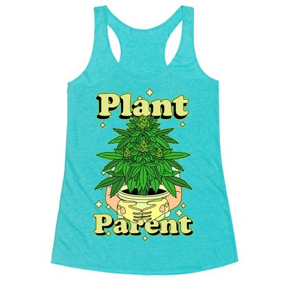 Plant Parent Marijuana Racerback Tank