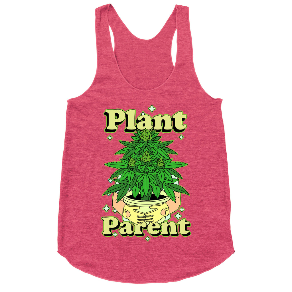 Plant Parent Marijuana Racerback Tank