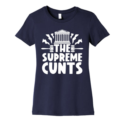 The Supreme Cunts Womens Cotton Tee