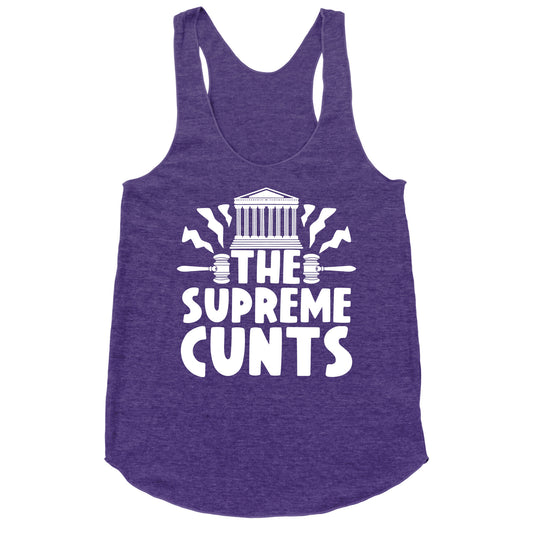 The Supreme Cunts Racerback Tank