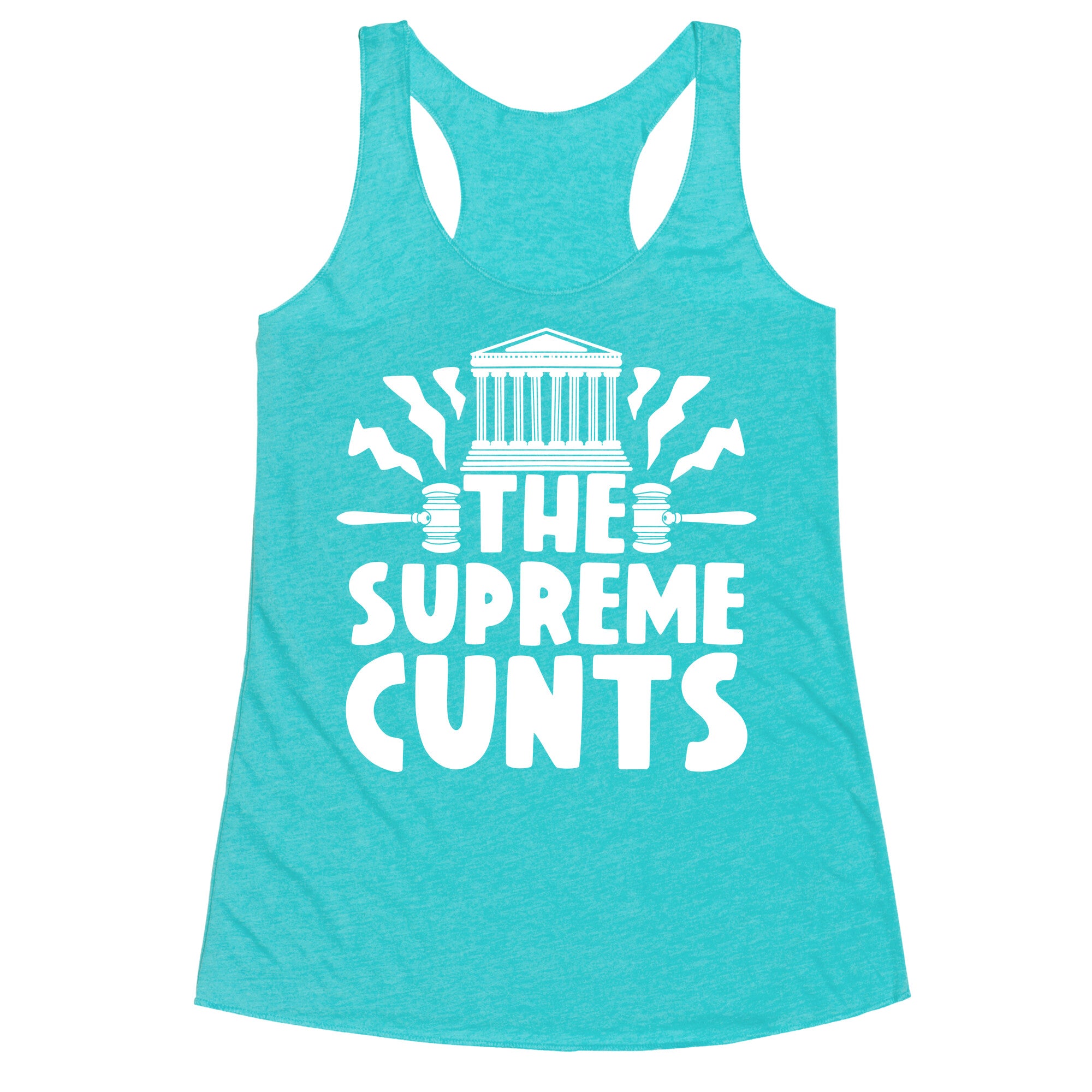 The Supreme Cunts Racerback Tank