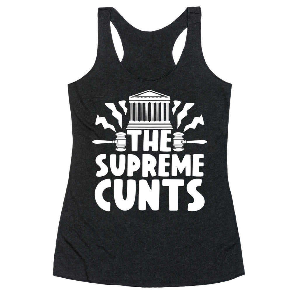 The Supreme Cunts Racerback Tank