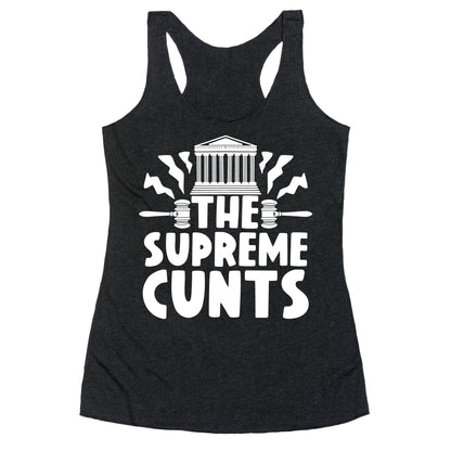 The Supreme Cunts Racerback Tank