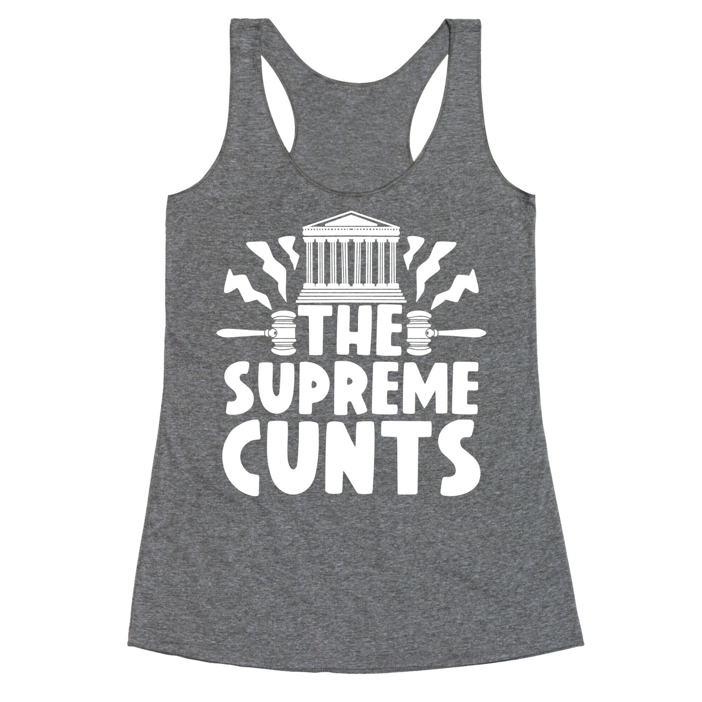 The Supreme Cunts Racerback Tank