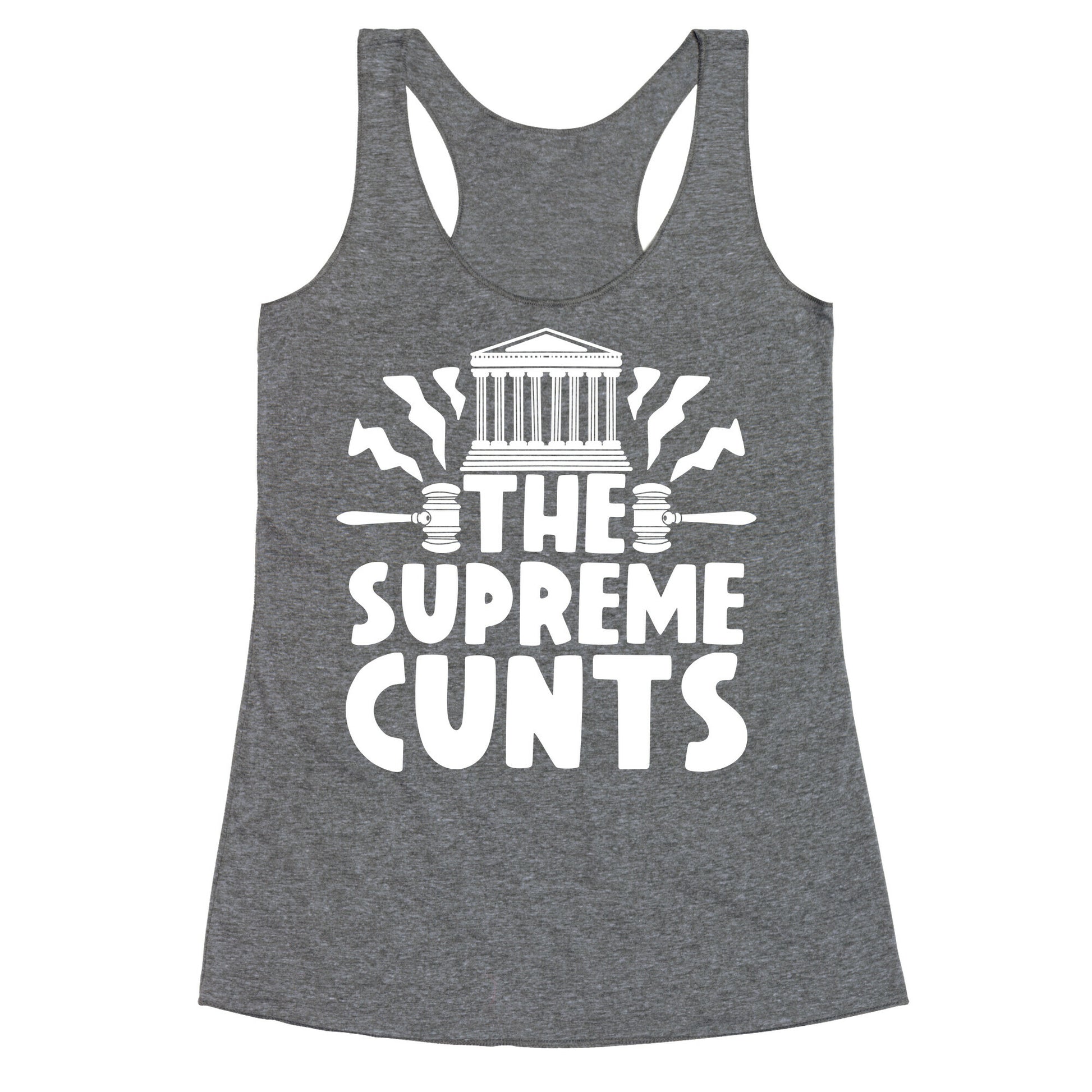 The Supreme Cunts Racerback Tank