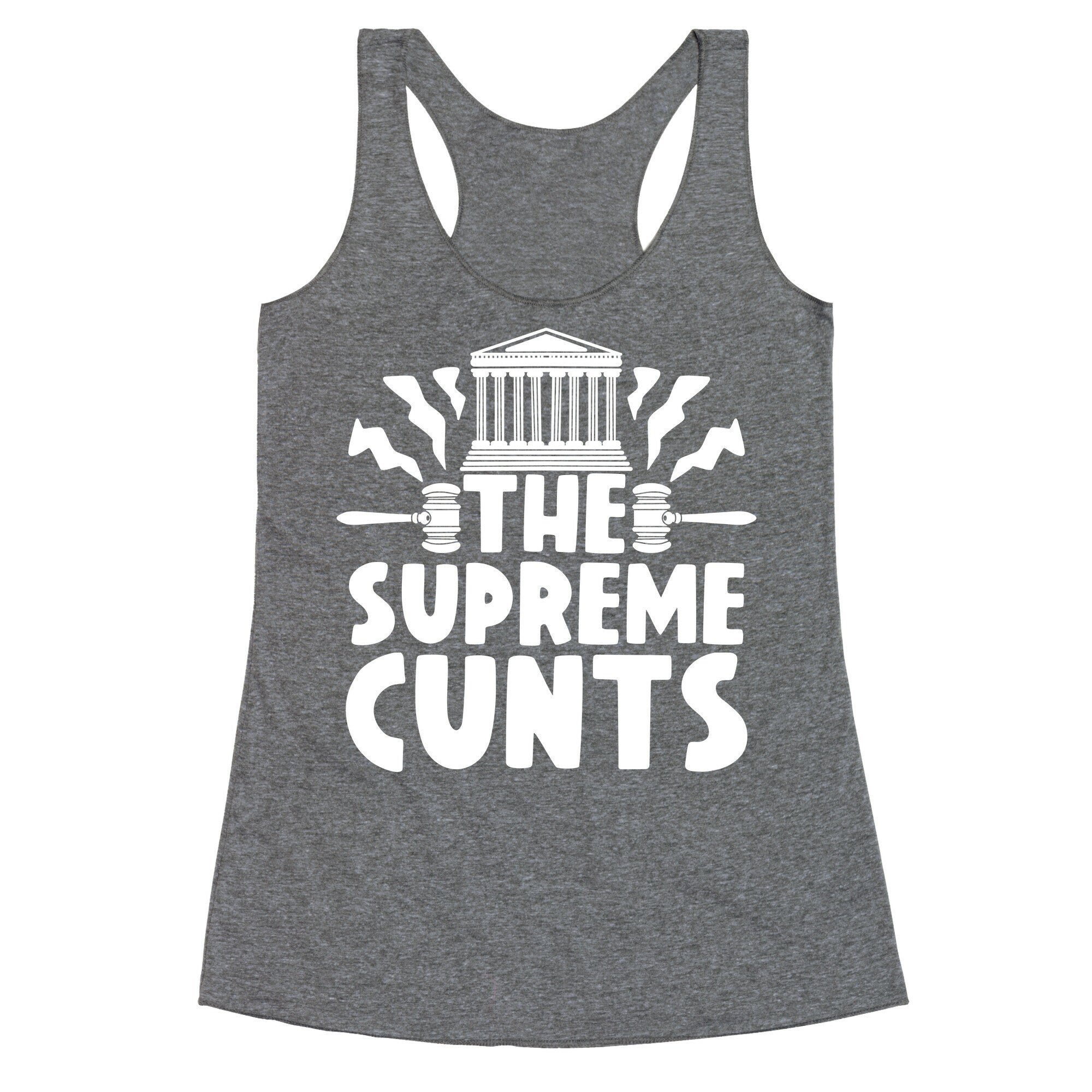 The Supreme Cunts Racerback Tank