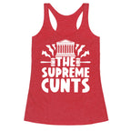 The Supreme Cunts Racerback Tank