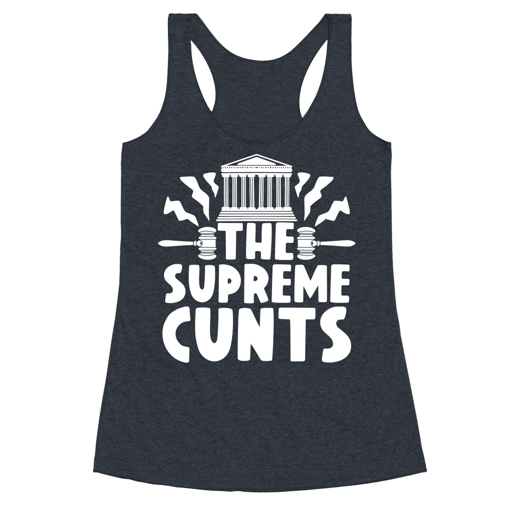 The Supreme Cunts Racerback Tank