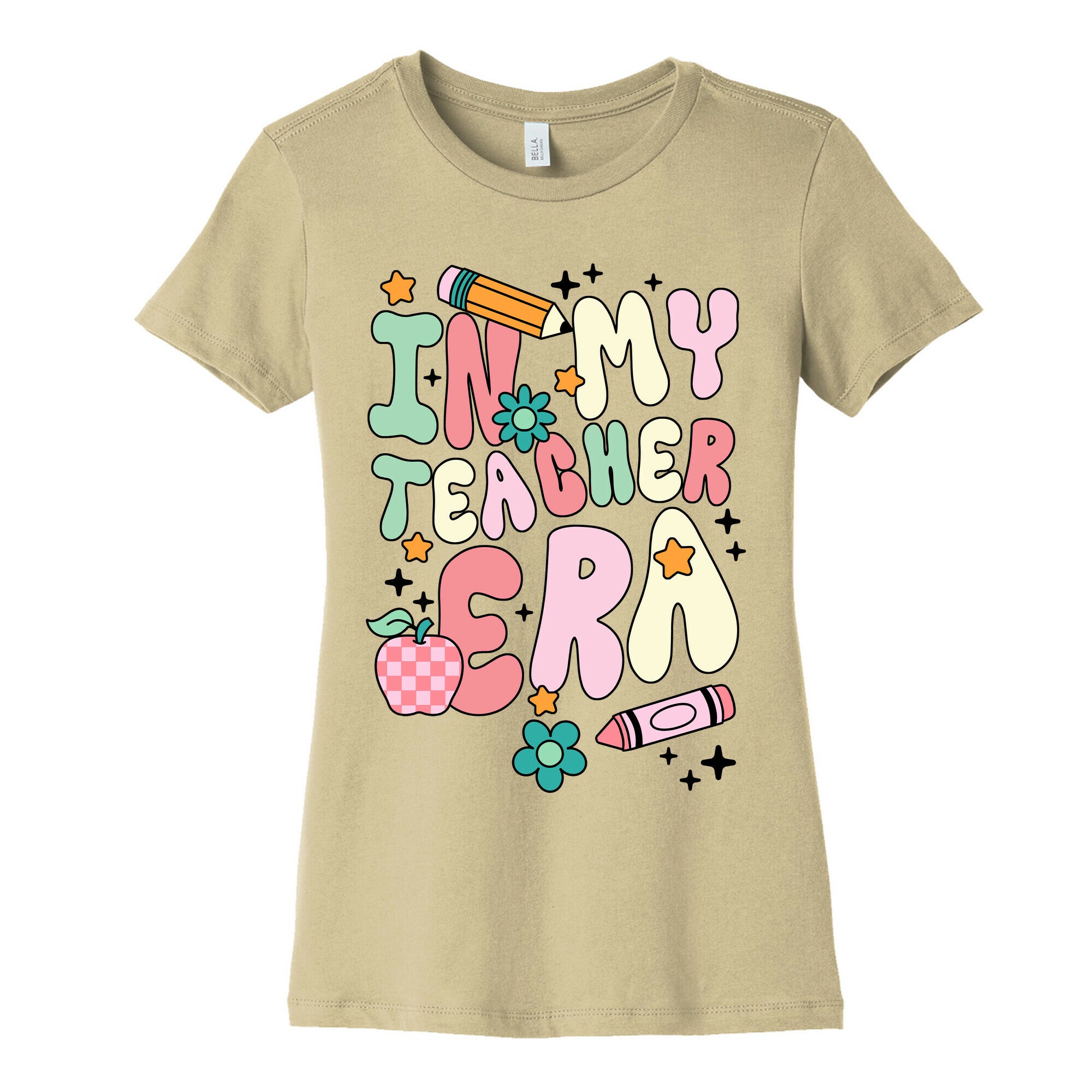 In My Teacher Era Womens Cotton Tee