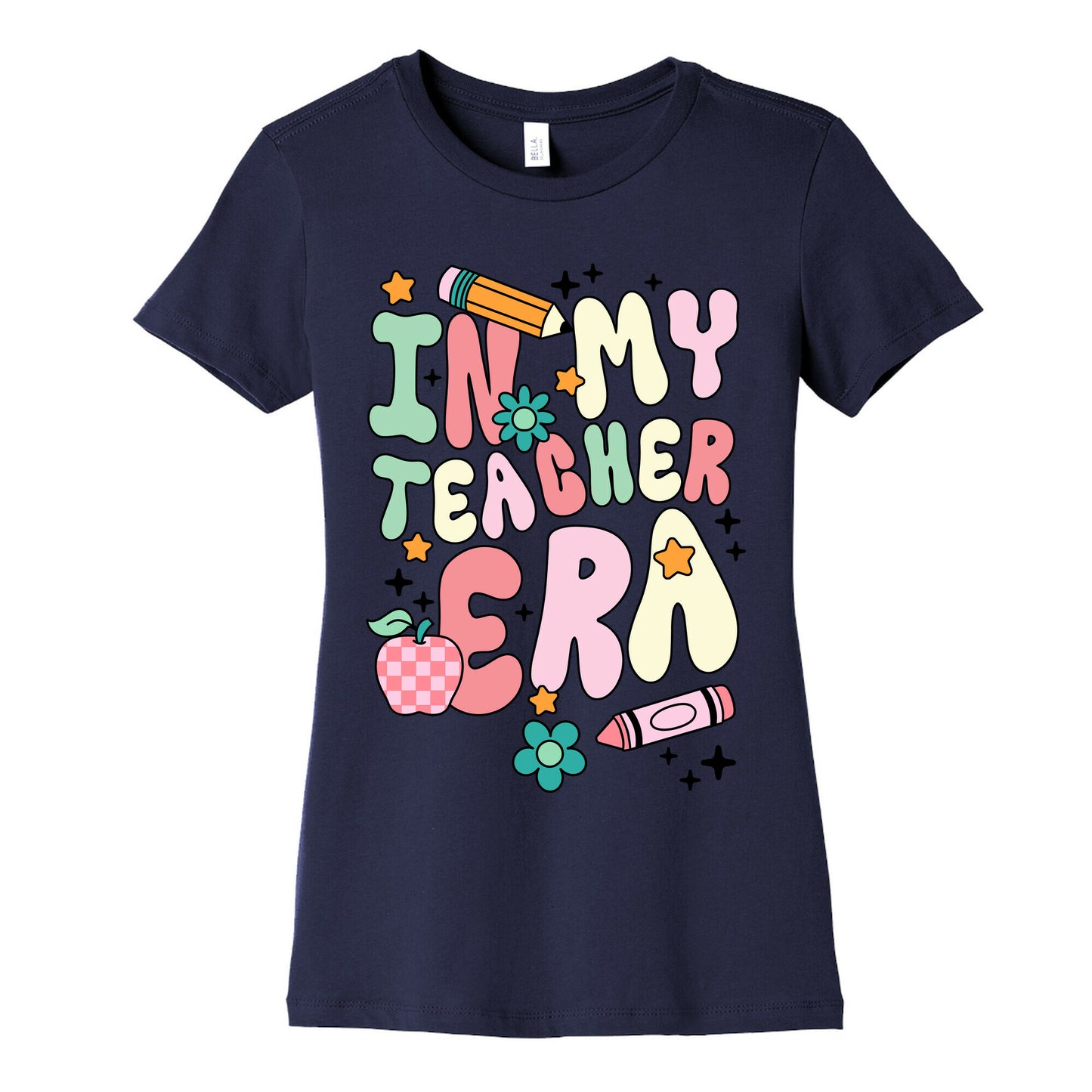 In My Teacher Era Womens Cotton Tee