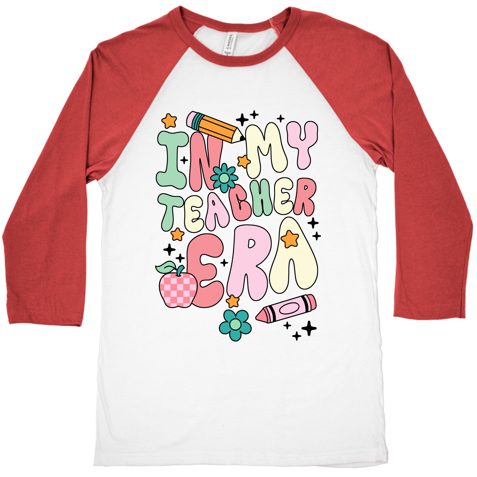 In My Teacher Era Baseball Tee