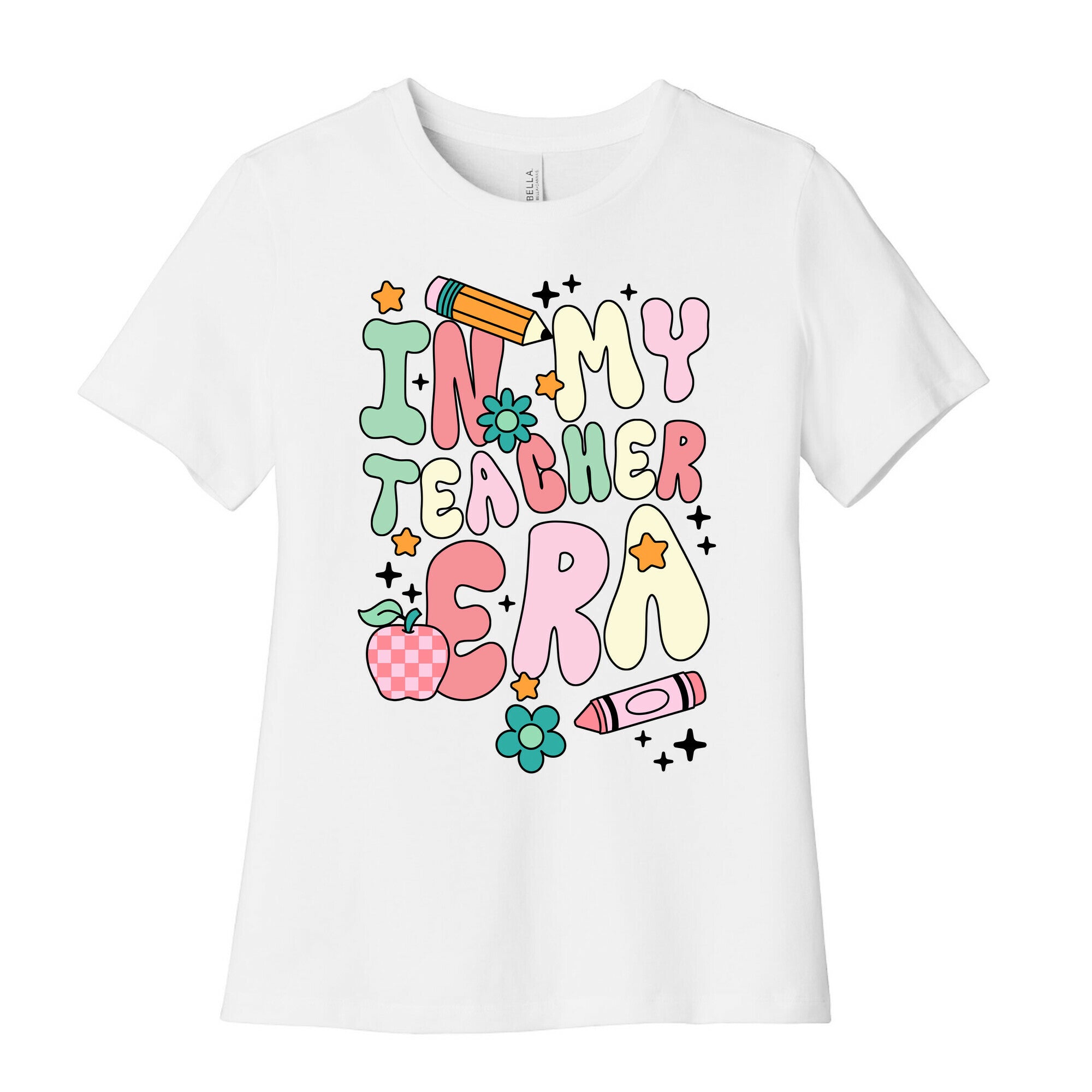 In My Teacher Era Womens Cotton Tee