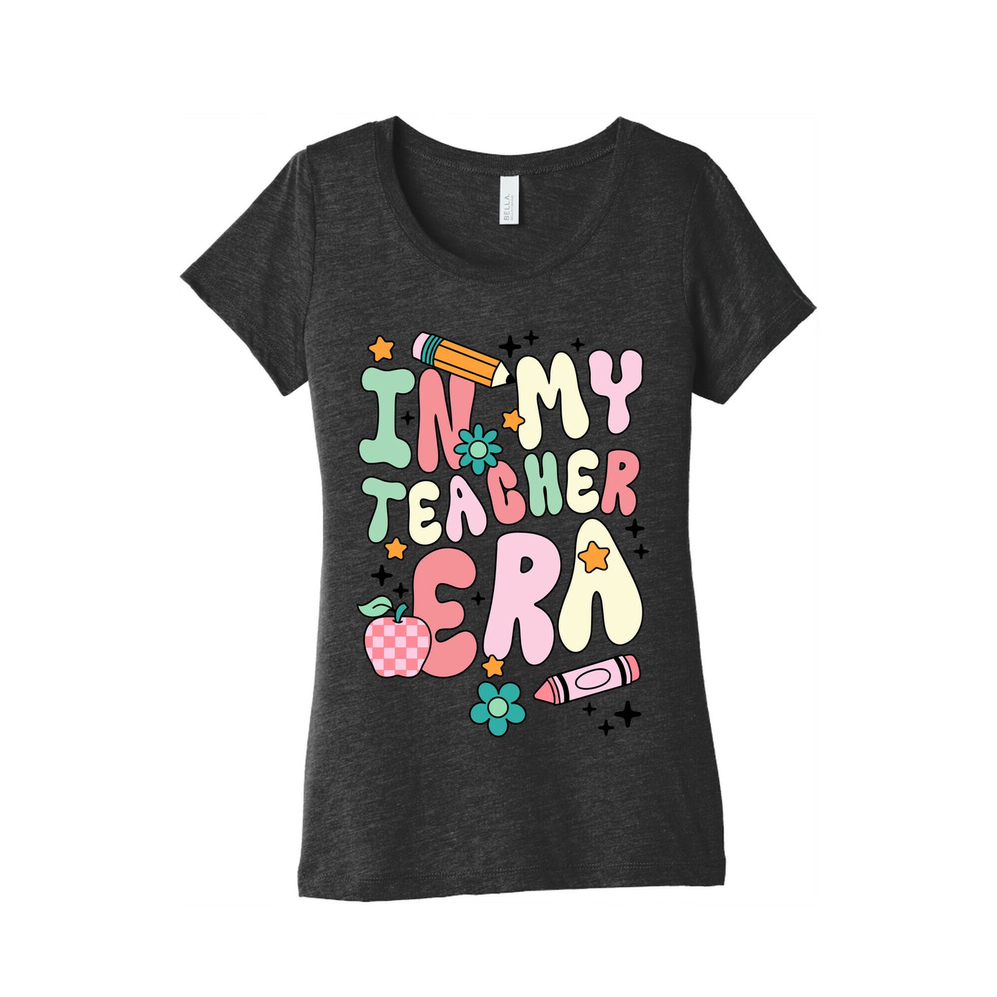 In My Teacher Era Womens Triblend Tee