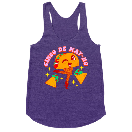 Cinco De May-Ho Racerback Tank