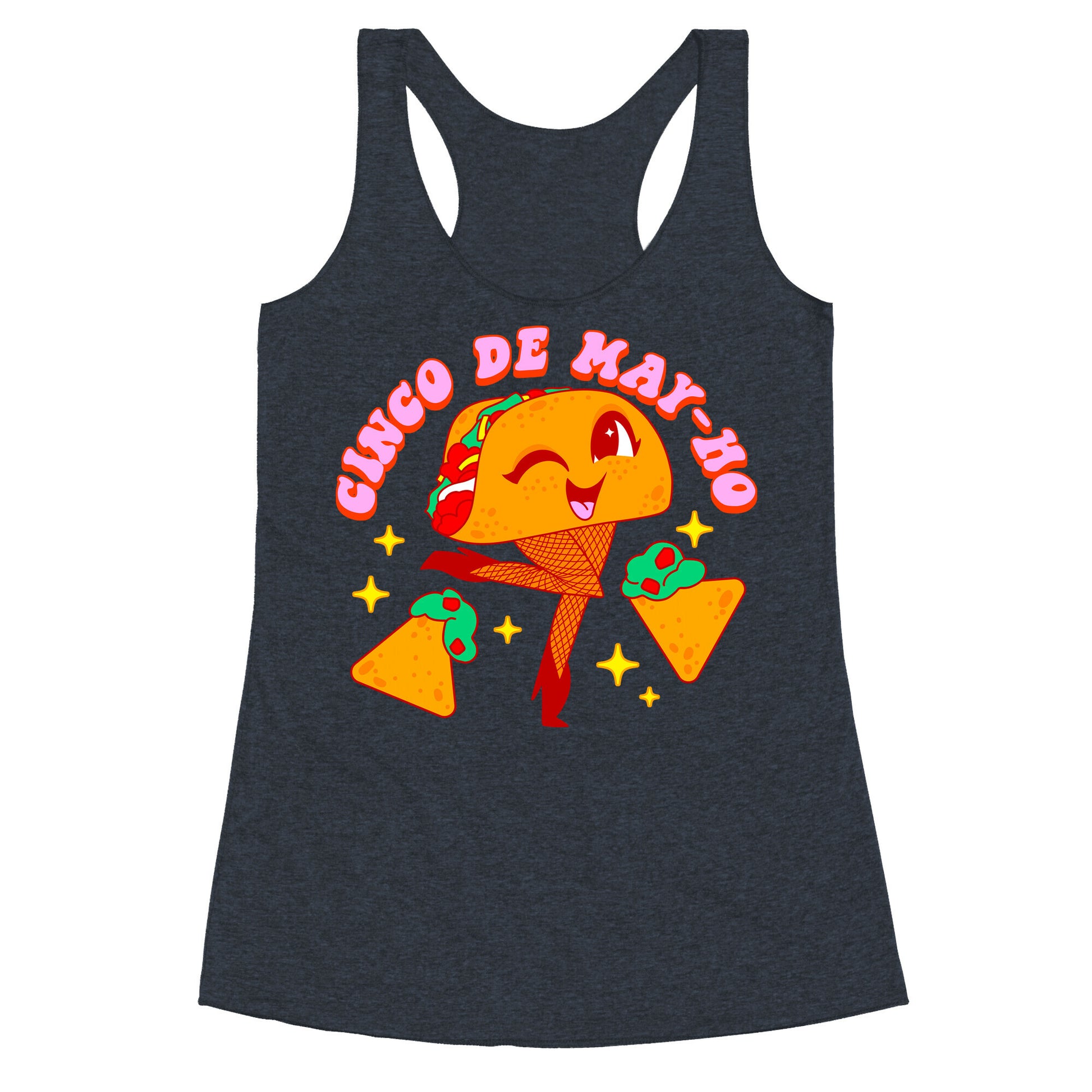 Cinco De May-Ho Racerback Tank