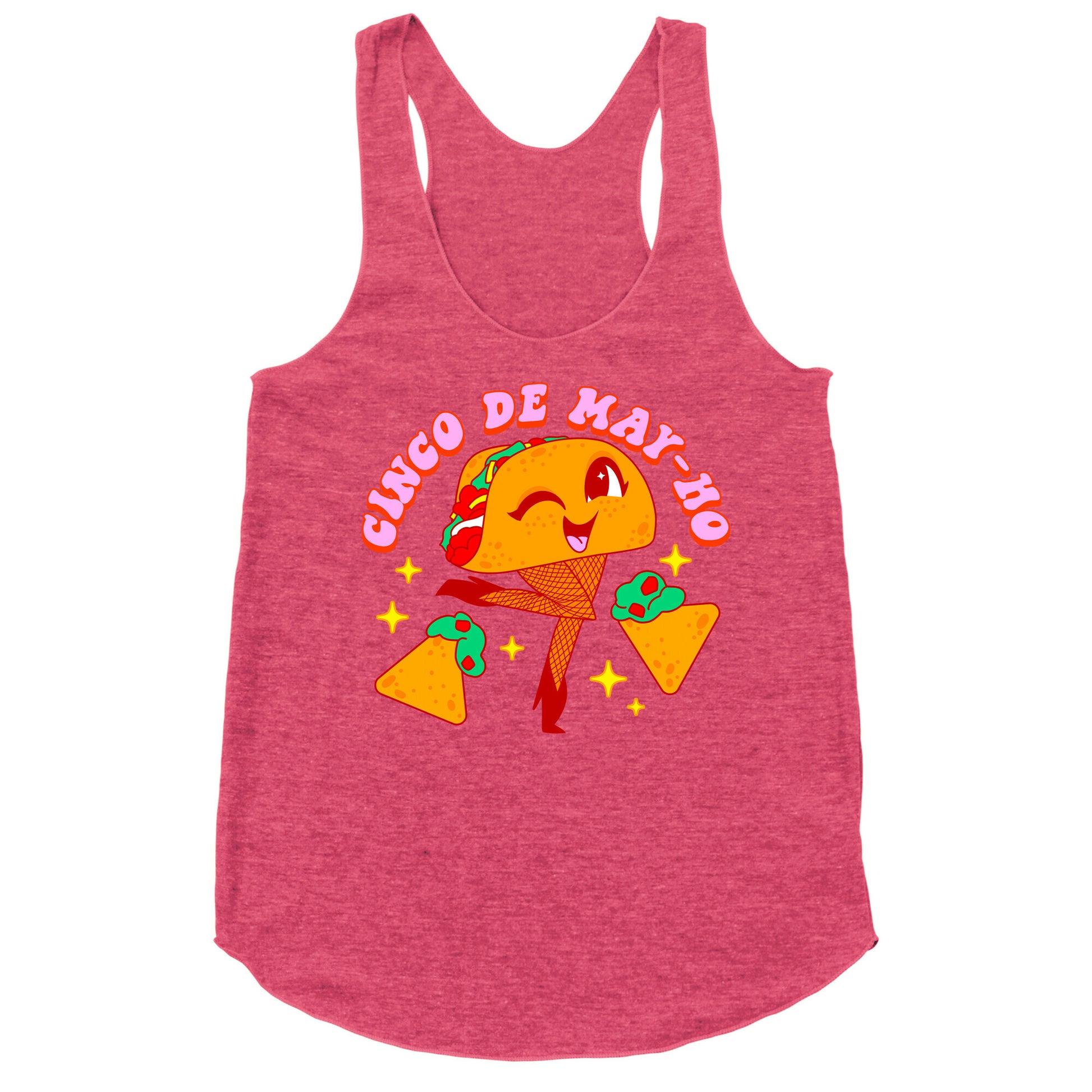 Cinco De May-Ho Racerback Tank