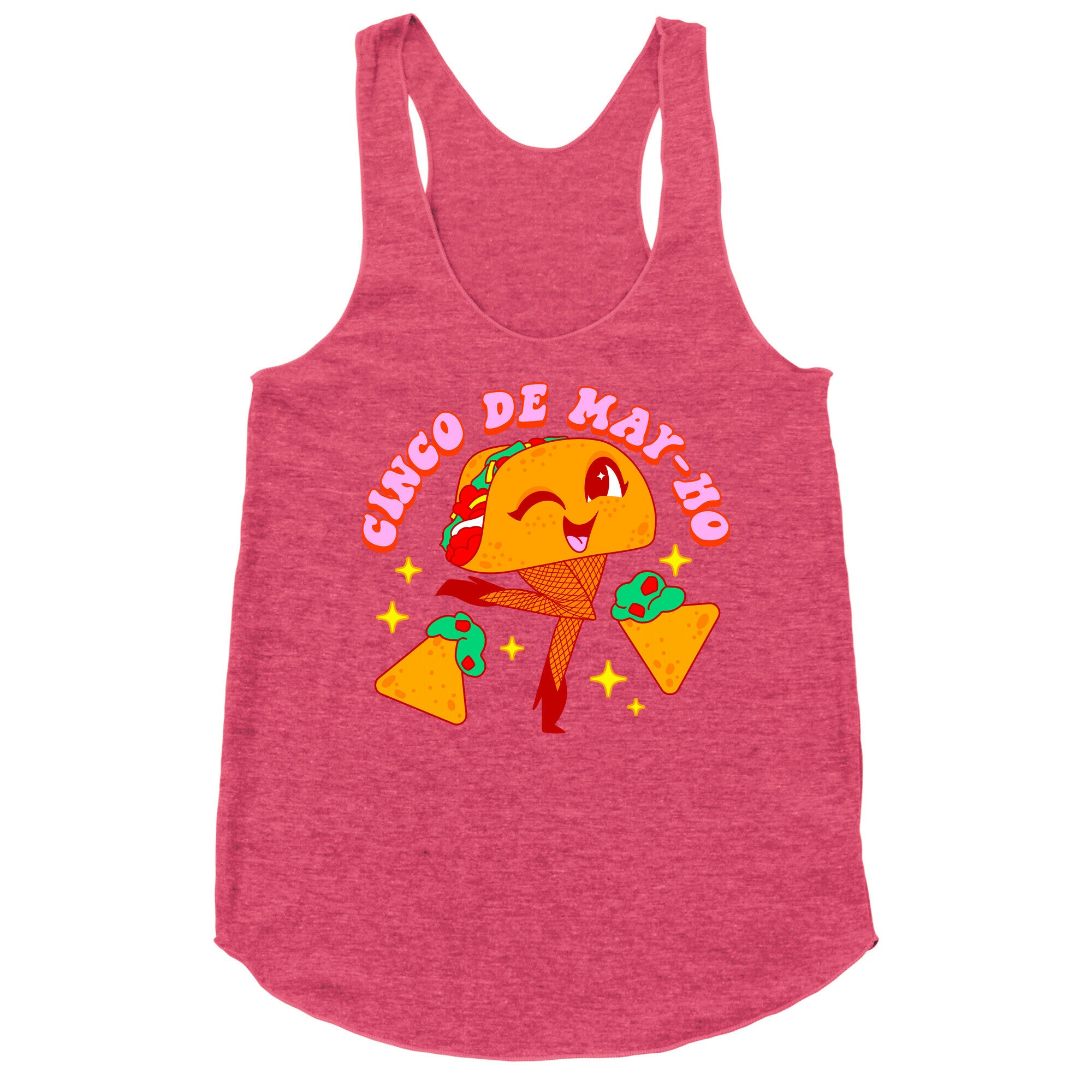 Cinco De May-Ho Racerback Tank