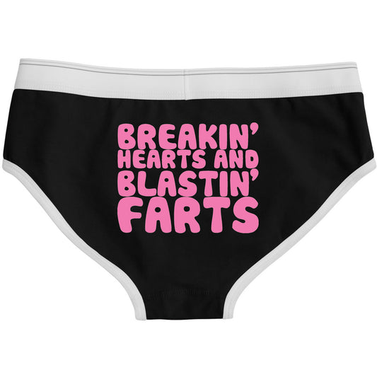Breakin Hearts And Blastin Farts Boyfriend Briefs