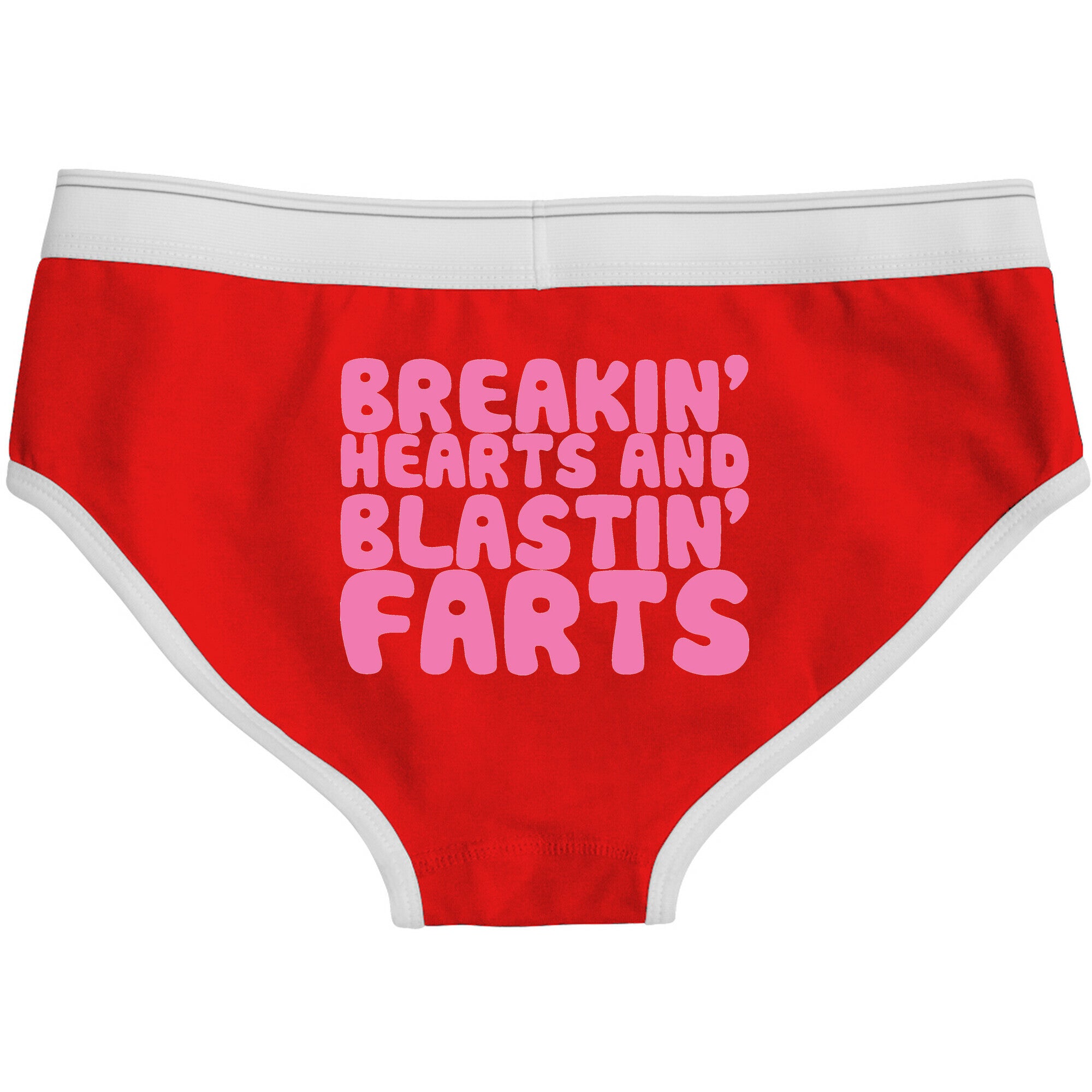 Breakin Hearts And Blastin Farts Boyfriend Briefs