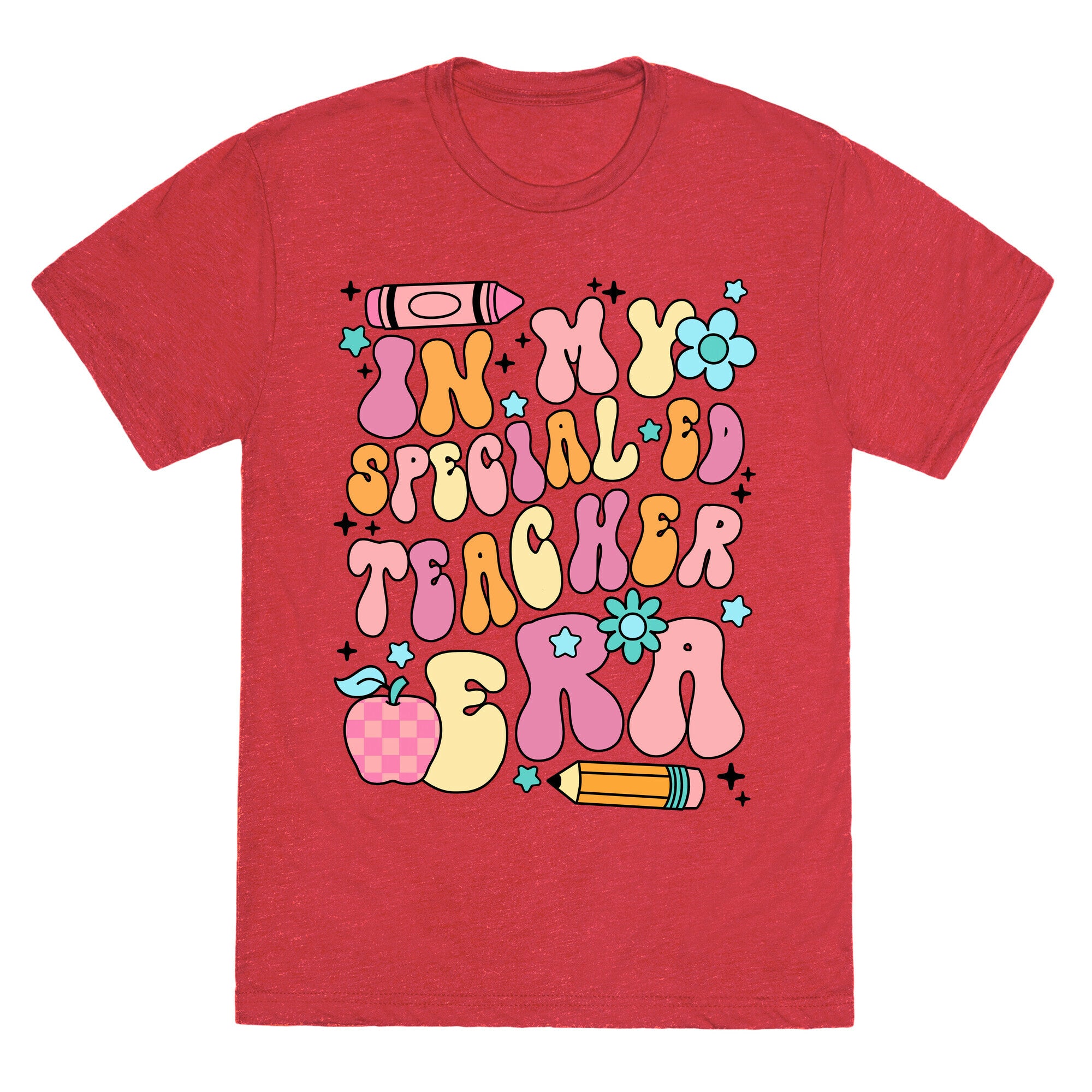 In My Special Ed Teacher Era Unisex Triblend Tee