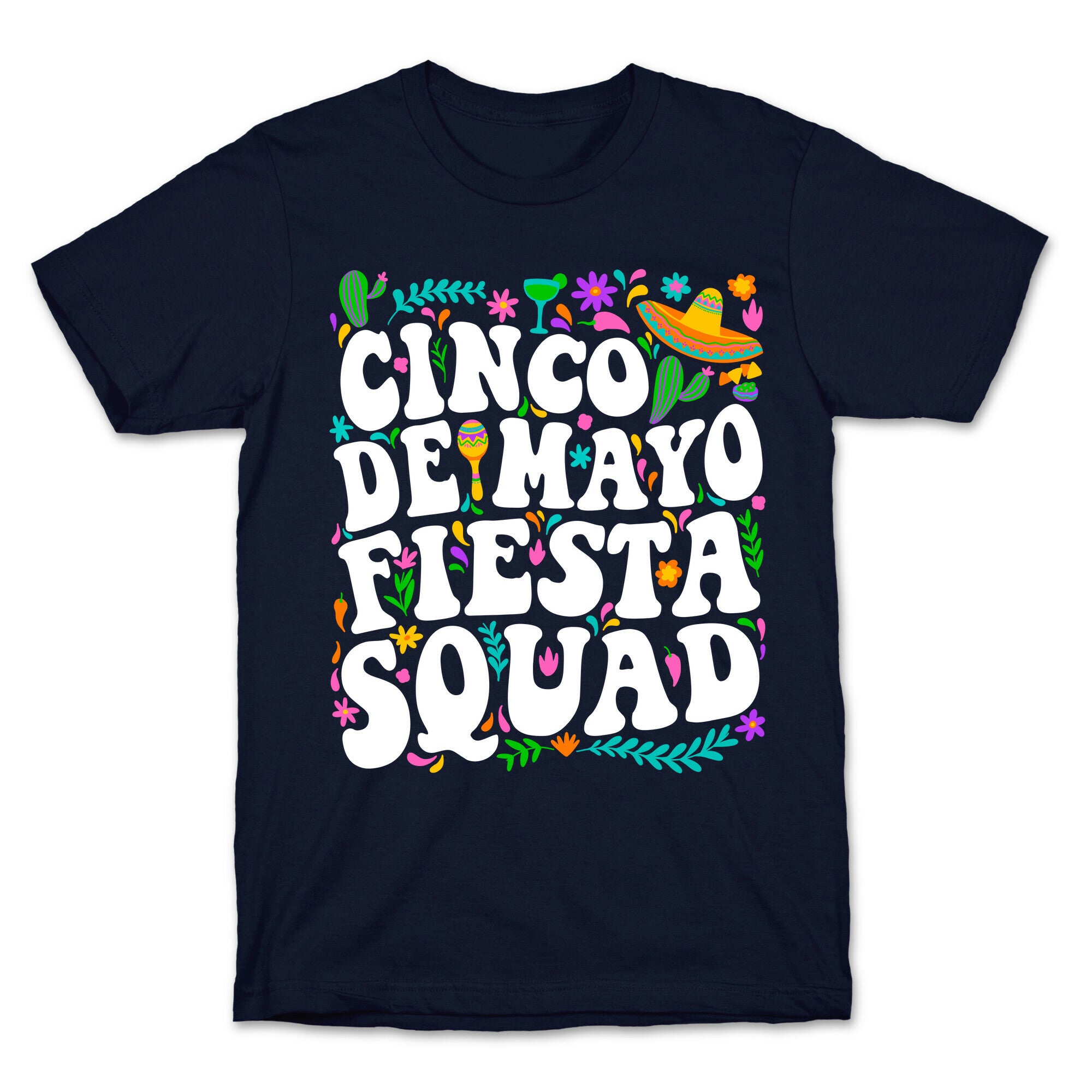 Cinco De Mayo Fiesta Squad T-Shirt