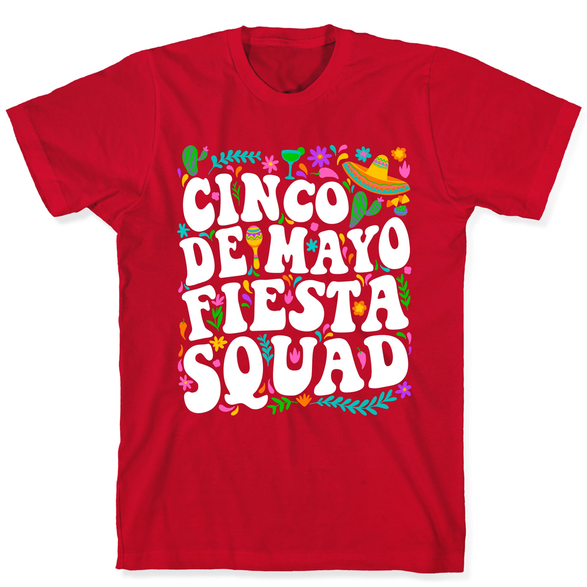 Cinco De Mayo Fiesta Squad T-Shirt