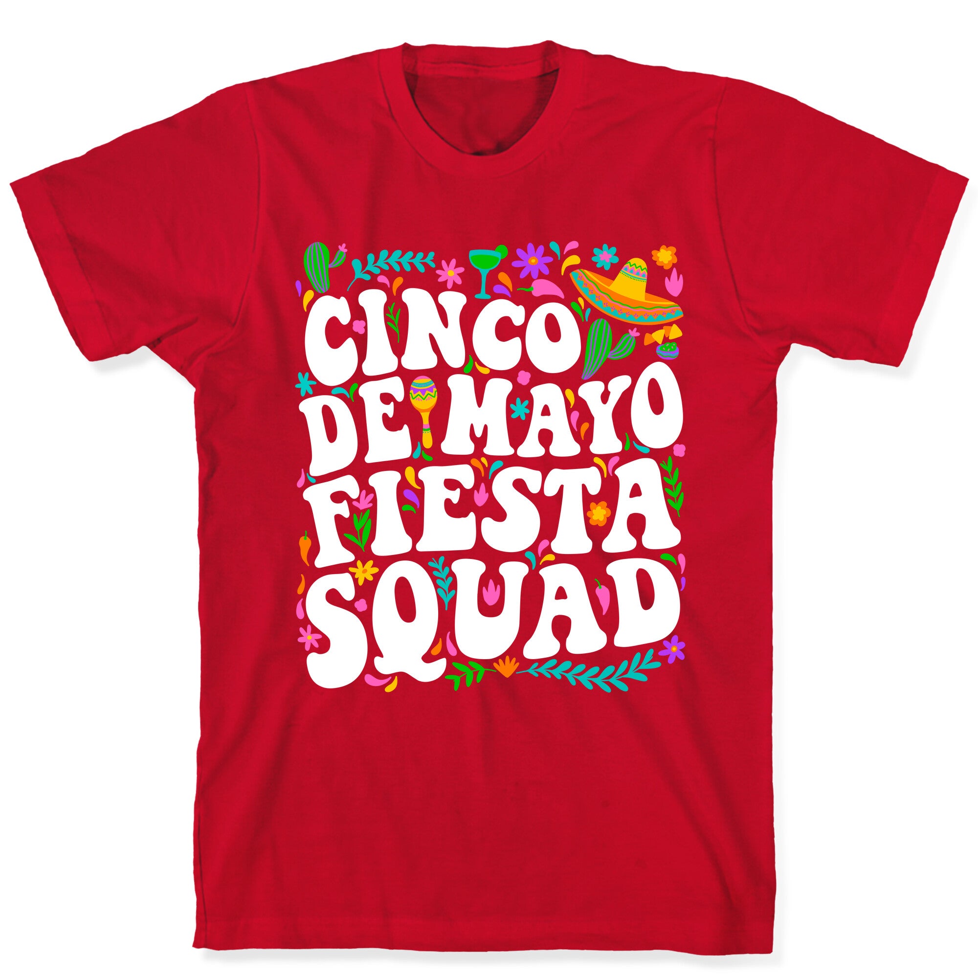 Cinco De Mayo Fiesta Squad T-Shirt