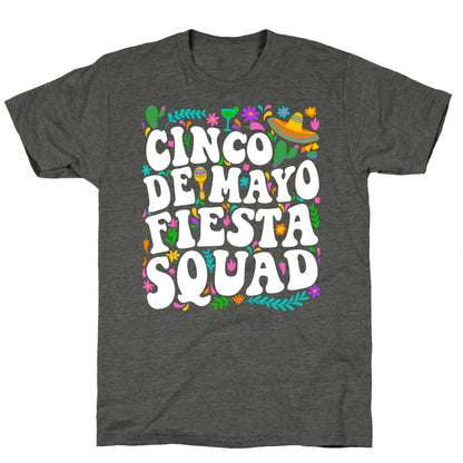 Cinco De Mayo Fiesta Squad Unisex Triblend Tee
