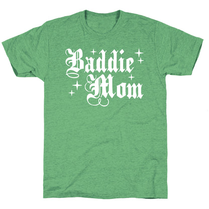 Baddie Mom Unisex Triblend Tee