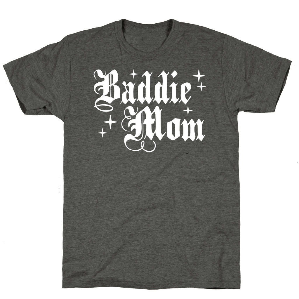Baddie Mom Unisex Triblend Tee